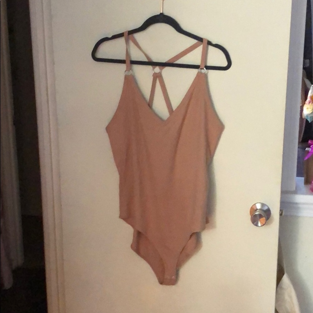 Blush body suit